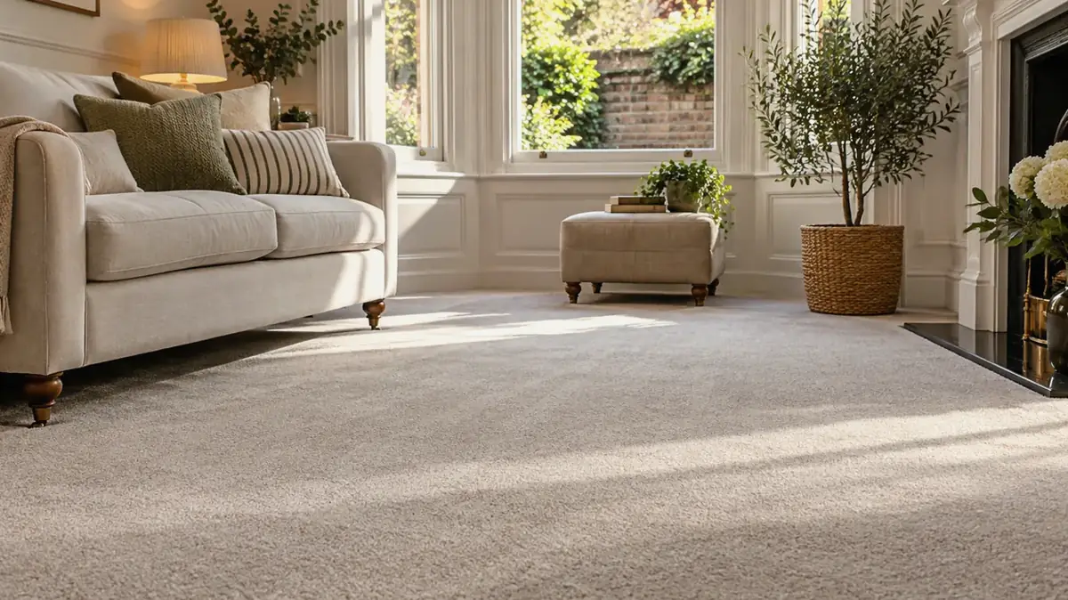 Clean carpet in a Twickenham home